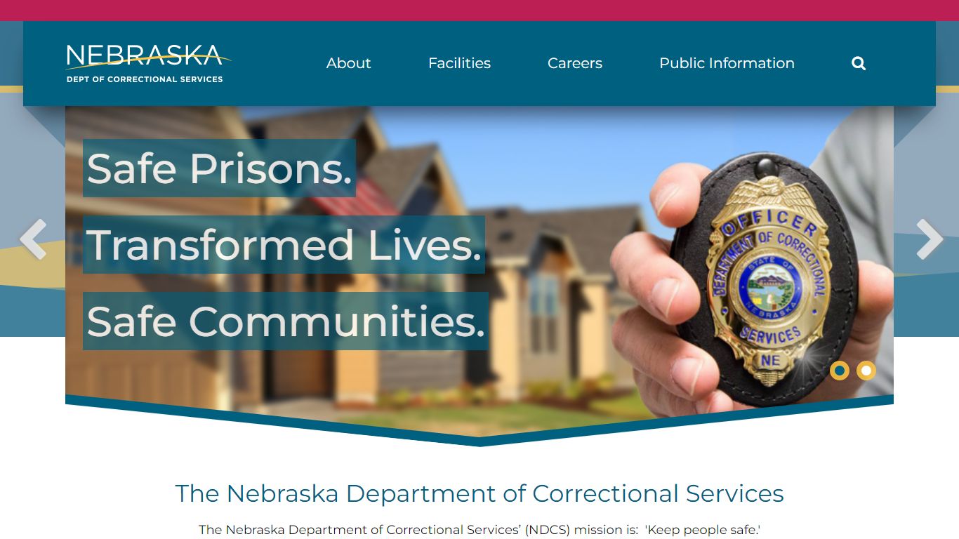NDCS - Nebraska Department of Correctional Services
